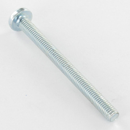 1 x Vis métaux Tête cylindrique large TCL Fendue M2.5X6 Acier zingué microvis