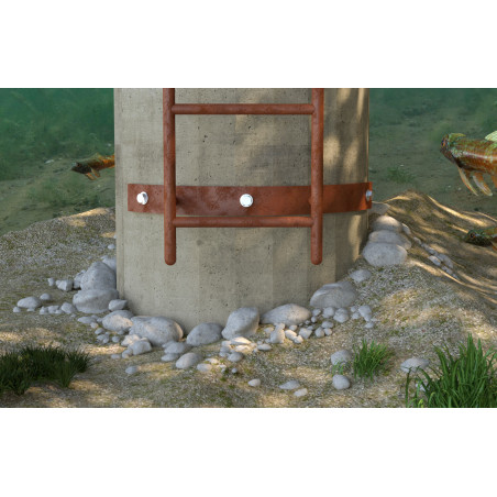1 x Tige filetée Fischer RGM à SCELLER M12X380 Acier zingué