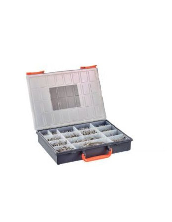 Assortiment de 1666 VBA Vis bois agglo Tête fraisée TX + Embout Inox A4