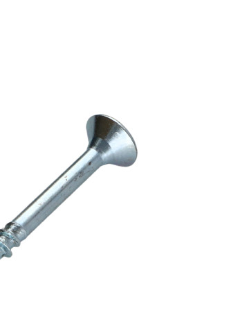 VBA Vis bois agglo Tête fraisée Pozi N°2 4.5X70 Filetage partiel Acier zingué