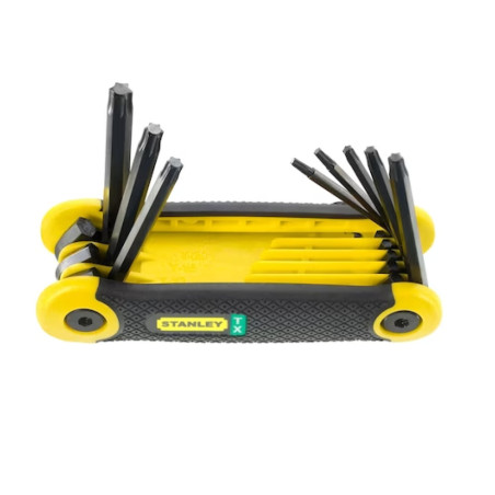 1 x Jeu de 8 CLES TX PLIANTE STANLEY