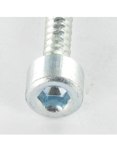 Vis tôle CHC BTR Clé de 5 HC5 6.3X50 Acier zingué 2