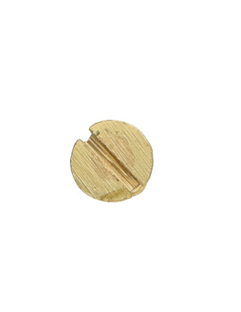 VBA Vis bois agglo Tête fraisée Fendue 3.5X12 Laiton