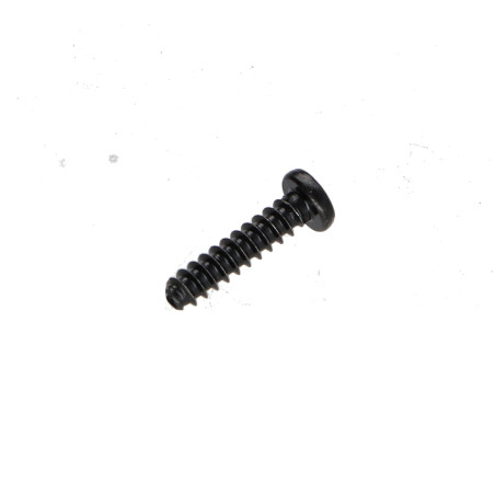 1 x Vis autotaraudeuse Pour Plastique Tête cylindrique TC Phillips n° 0 1.4X3 Acier zingué noir microvis