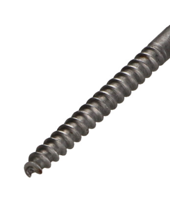 Vis bois Tête fraisée Fendue Percée et taraudée 6X80 Acier brut