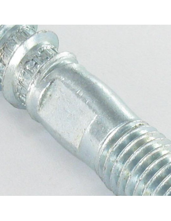 Vis bois et Métaux 10X120 Classe 8.8 +MEPLAT Acier zingué