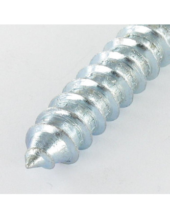 Vis bois et Métaux 10X120 Classe 8.8 +MEPLAT Acier zingué
