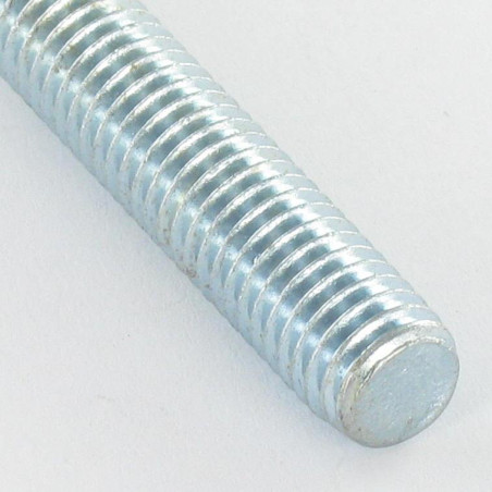 1 x Vis bois et Métaux 10X120 Classe 8.8 +MEPLAT Acier zingué