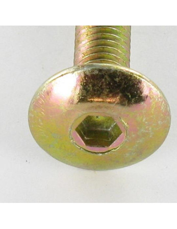 Vis Poelier M6X75 Clé de 4 HC4 Bichromaté