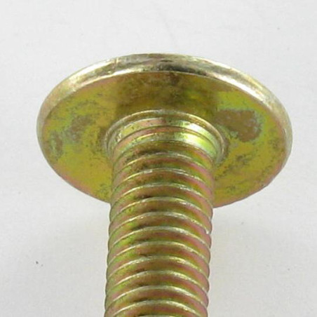 1 x Vis Poelier M6X75 Clé de 4 HC4 Bichromaté