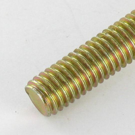 1 x Vis Poelier M6X75 Clé de 4 HC4 Bichromaté