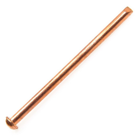 1 x Clou pour carrosserie Cuivre 2X50