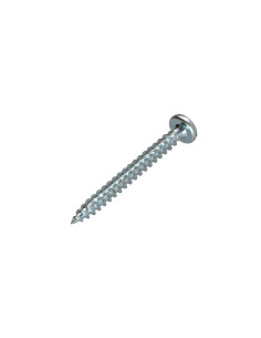 VBA Vis bois agglo Tête ronde TR Pozi N°1 3X30 Acier... 2