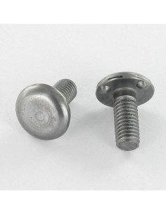 Vis à souder M6X20 3 PICOTS Acier brut