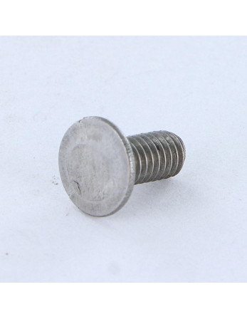 Vis métaux Tête cylindrique TC Non fendue M4X8 Tête Lisse 8 Epaisseur 1 Acier brut