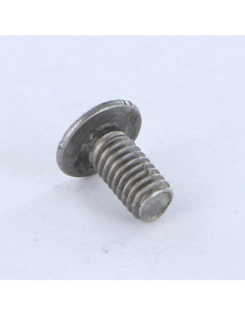 Vis métaux Tête cylindrique TC Non fendue M4X8 Tête Lisse 8 Epaisseur 1 Acier brut
