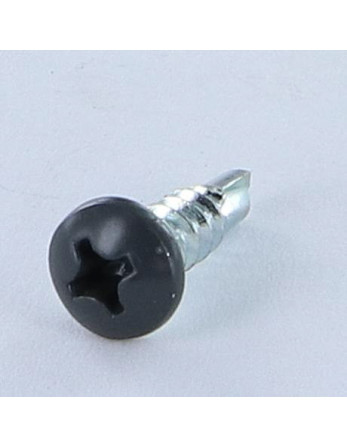 Vis autoperceuse Tête cylindrique bombée TCB Phillips 3.9X13 Acier zingué RAL7016 gris anthracite