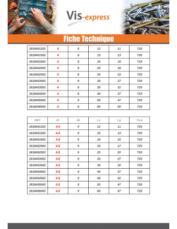 Spax Vis bois Tête ronde TR T-STAR+ TORX T30 WIROX 6X30