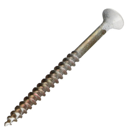 1 x VBA3 Tête fraisée Pozi 4.5X60 Filetage partiel Acier zingué RILSAN BLA