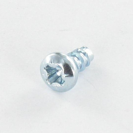 1 x Vis pvc TRILOBE Tête cylindrique bombée TCB Pozi 5X16 FILET45 Acier zingué