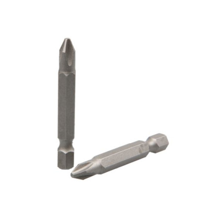 1 x Embout Qualité industrielle 1/4" E6.3 Phillips n° 1 Longueur 50