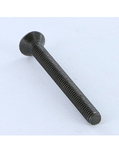 Vis métaux Tête fraisée bombée TFB Fendue M5X35 Acier... 2