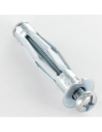 Cheville métalique pour plaque de plâtre Avec Vis M5X46 RAWLPLUG