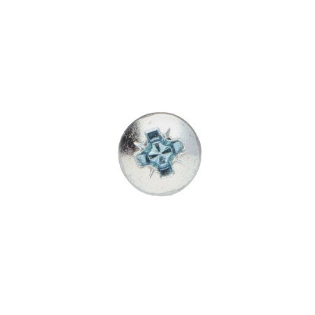 1 x VBA Vis bois agglo Tête ronde TR Pozi N°2 4X30 Acier zingué
