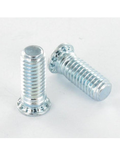 Vis à sertir 6X16 Diamètre de tête: 8.2 Classe 8.8 Acier...
