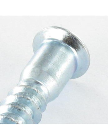 Vis d'assemblage confirmat Tête fraisée TORX 7X50 SS Cranté Acier zingué TORX T20