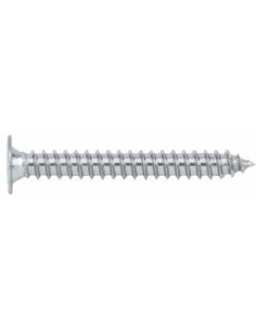 Vis tôle Double filet Tête plate TORX T20 4.8X45 Acier...