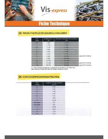 VBA3 Tête fraisée bombée TFB Pozi N°2 4X40 Acier zingué LAQ RAL5003 BL