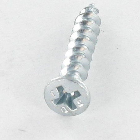 1 x Vis De FERRURE/PVC Tête fraisée Phillips 4.2X45 Acier zingué