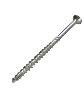 VBA3 Tête fraisée Cranté 8X140 Filetée sur 84 TORX T40 Acier zingué