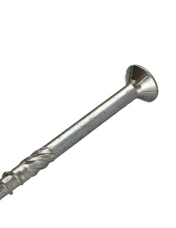 VBA3 Tête fraisée Cranté 8X140 Filetée sur 84 TORX T40 Acier zingué