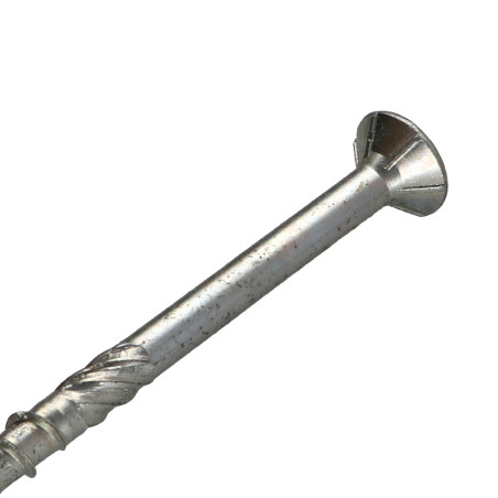 1 x VBA3 Tête fraisée Cranté 8X140 Filetée sur 84 TORX T40 Acier zingué