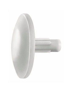 Cache vis Spax nylon blanc Diamètre de tête: 15 QUEU2.5X7