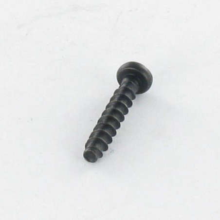 1 x Vis pvc TRILOBE Tête cylindrique bombée TCB Pozi 3X16 FILET45 Acier zingué noir microvis