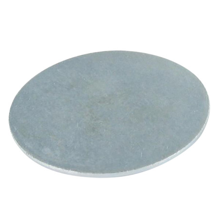 1 x Rondelle / Disque sans trou 110X5 Acier brut