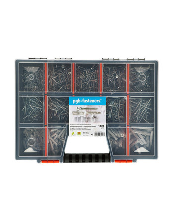 Assortiment de 1020 Cheville Avec Vis