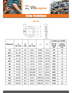 Rondelle Grower Pour Vis M14 Acier zingué 2