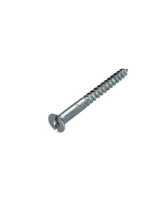 Vis bois Acier zingué 6X60 Percée et taraudée M3 Pas de 60