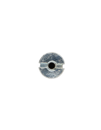 Vis bois Acier zingué 6X60 Percée et taraudée M3 Pas de 60
