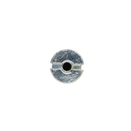 1 x Vis bois Acier zingué 6X60 Percée et taraudée M3 Pas de 60