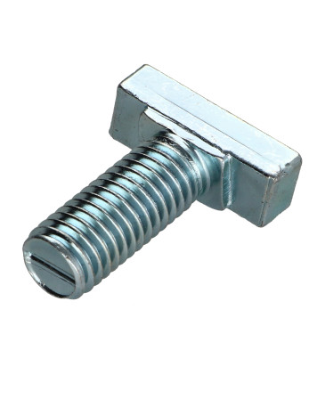 Vis métaux Tête marteau M12/30 12X32 Classe 6.8 Acier zingué