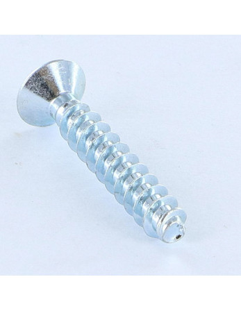 Vis pvc Tête fraisée Pozi 5X30 Filet 30 Degrès Acier zingué