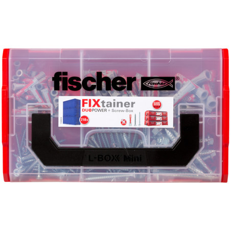 1 x Assortiment de Vis et Cheville Fischer FIXTAINER