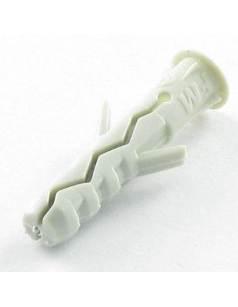 Cheville Nylon à collerette 5X25 Grise