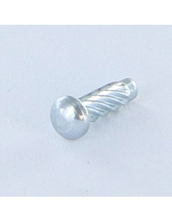 Rivet SIM ou fausse vis à frapper Type U Tête ronde TR 2.95X 1/4 Acier zingué