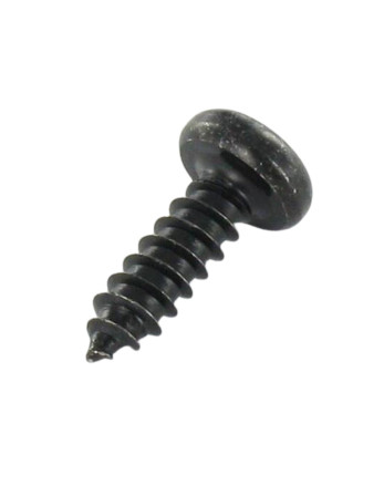 Vis tôle Tête cylindrique TC TORX T10 2.9X6.5 Acier zingué noir